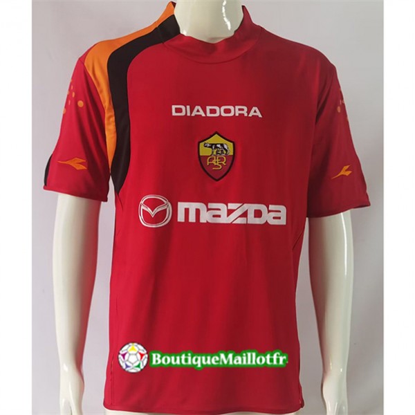 Maillot As Roma Retro 2004 05 Domicile