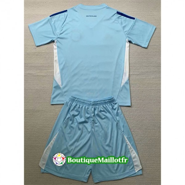 Maillot Allemagne Enfant 2024 2025 Gardien De But Bleu