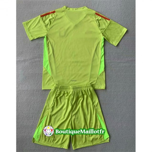 Maillot Argentine Enfant 2024 2025 Gardien De But Vert