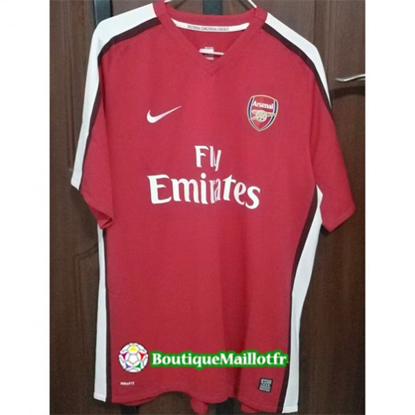 Maillot Arsenal Retro 2008 10 Domicile