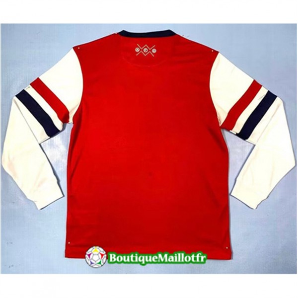 Maillot Arsenal Retro 2012 13 Domicile Manche Longue