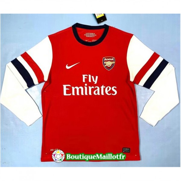 Maillot Arsenal Retro 2012 13 Domicile Manche Long...