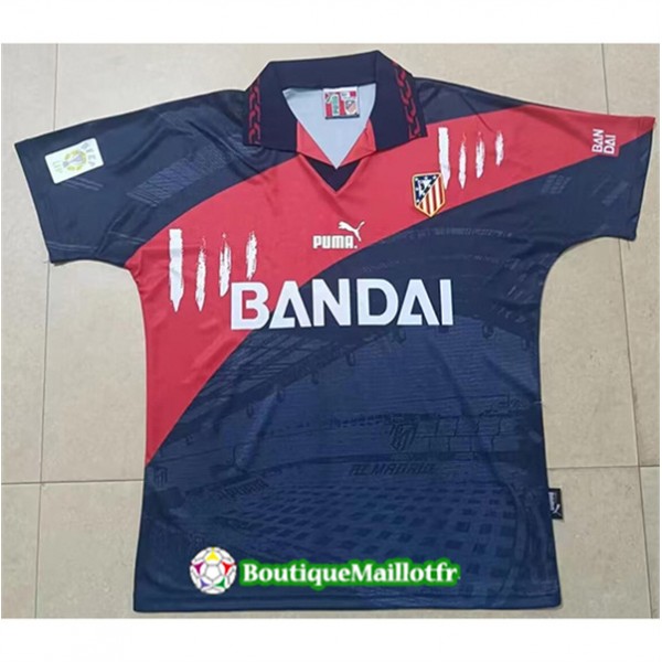 Maillot Atletico Madrid Retro 1996 97 Exterieur