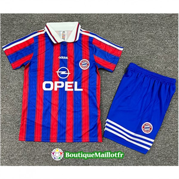 Maillot Bayern Munich Enfant Retro 1995 97 Domicil...