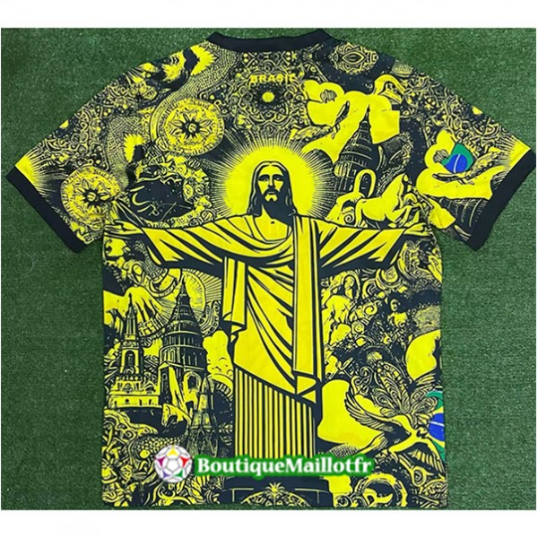 Maillot Bresil 2024 2025 Édition Spéciale Jaune