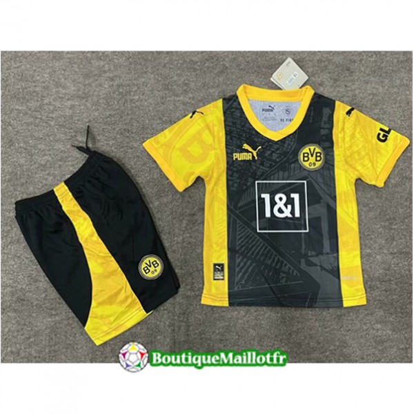 Maillot Dortmund Enfant 2024 2025 Jaune