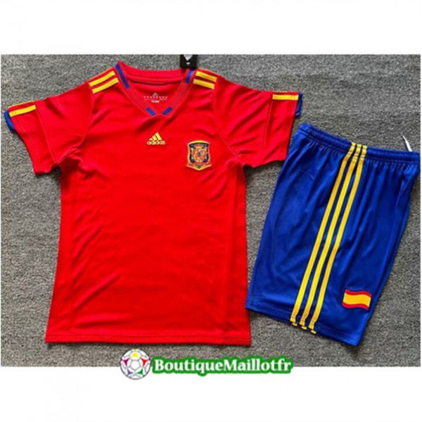 Maillot Espagne Enfant Retro 2010 Domicile