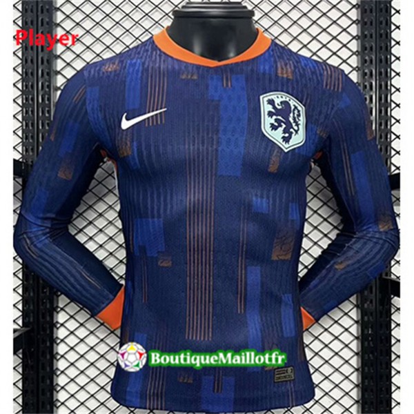 Maillot Hollande Player 2024 2025 Exterieur Manche Longue