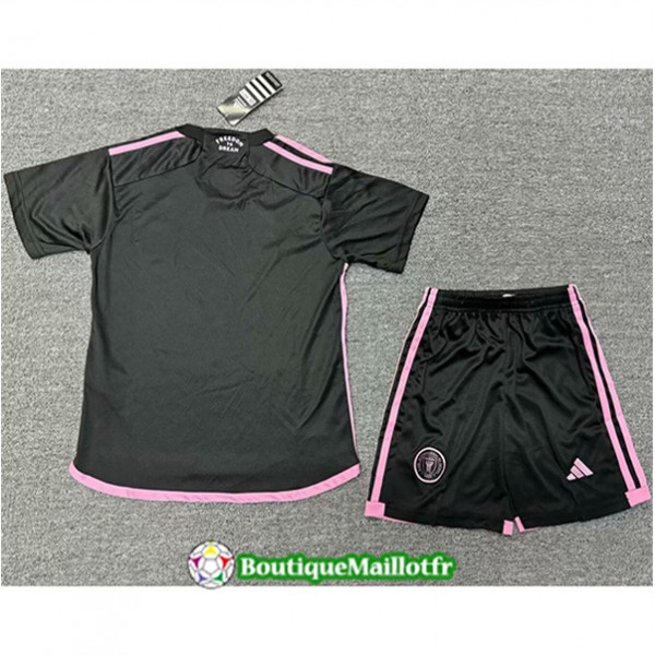 Maillot Inter Miami Enfant 2024 2025 Heart Shaped Noir