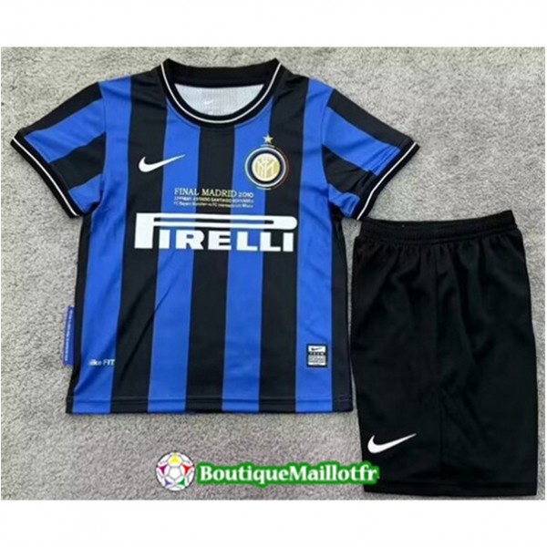 Maillot Inter Milan Enfant Retro 2010 11 Domicile