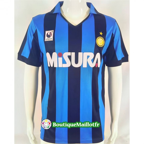 Maillot Inter Milan Retro 1990 91 Domicile