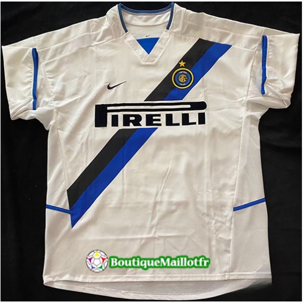 Maillot Inter Milan Retro 2002 03 Exterieur