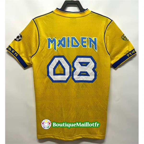 Maillot Iron Maiden Retro 2008 Jaune