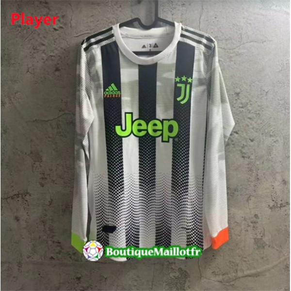 Maillot Juventus Player Retro 2019 20 Manche Longu...