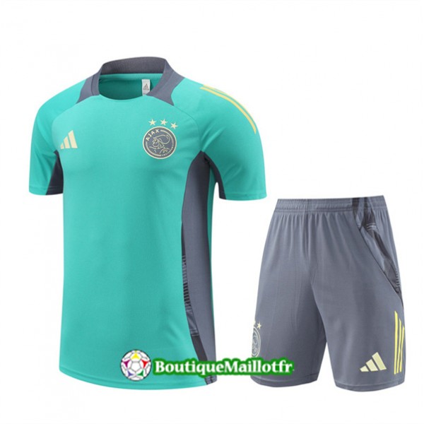 Maillot Kit Entraînement Ajax 2024 2025 Vert