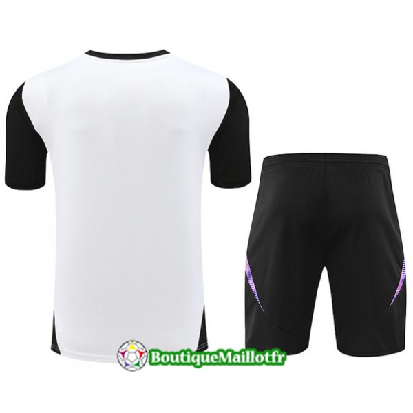 Maillot Kit Entraînement Allemagne 2024 2025 Blanc