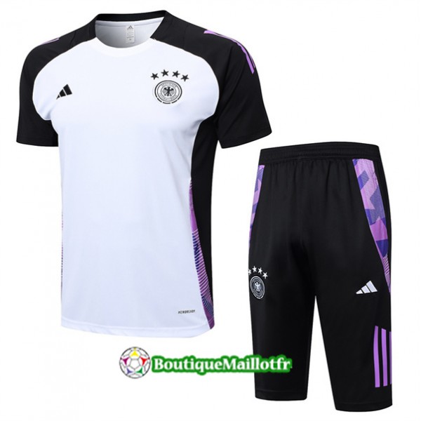 Maillot Kit Entraînement Allemagne 2024 2025 Blan...