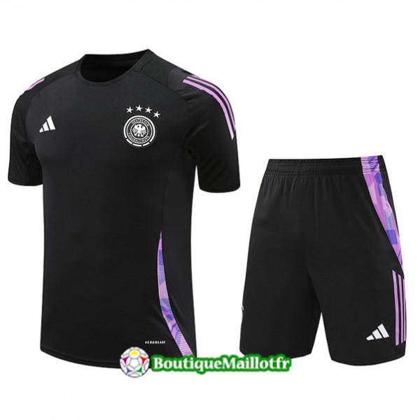 Maillot Kit Entraînement Allemagne 2024 2025 Noir