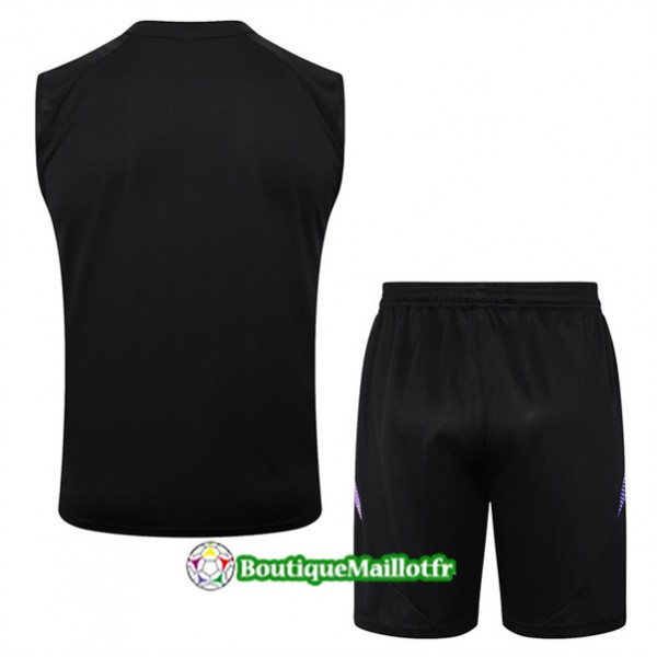 Maillot Kit Entraînement Allemagne Debardeur 2024 2025 Noir