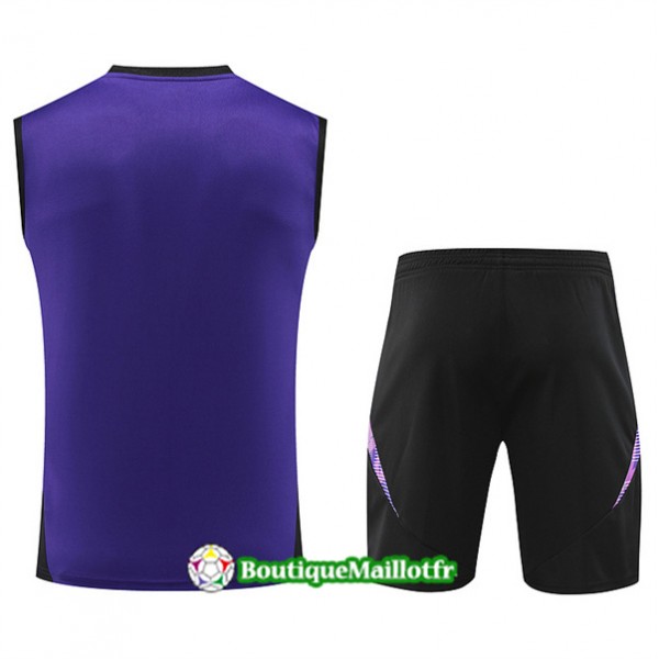 Maillot Kit Entraînement Allemagne Debardeur 2024 2025 Violet