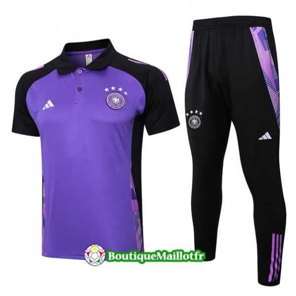 Maillot Kit Entraînement Allemagne Polo Training 2024 2025 Violet