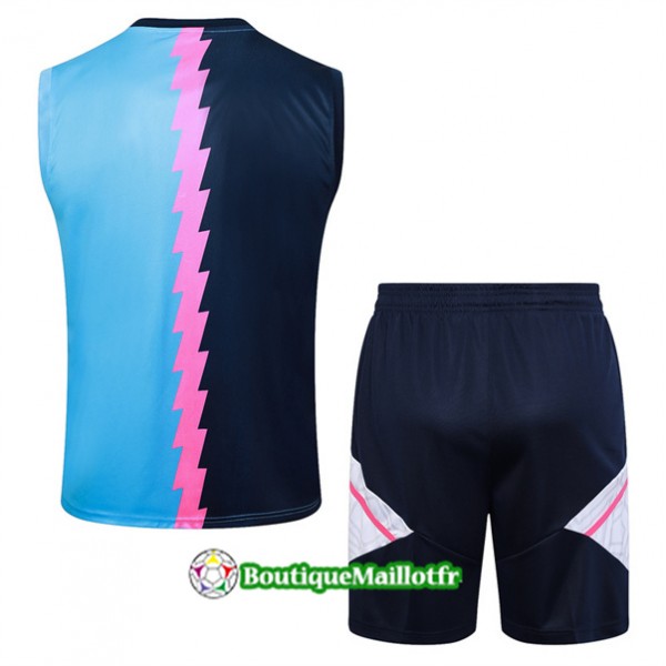 Maillot Kit Entraînement Arsenal Debardeur 2024 2025 Bleu