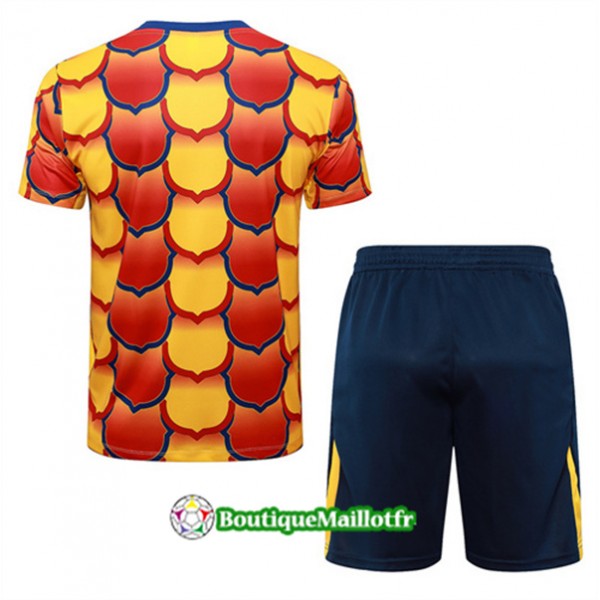 Maillot Kit Entraînement Barcelone 2024 2025 Jaune