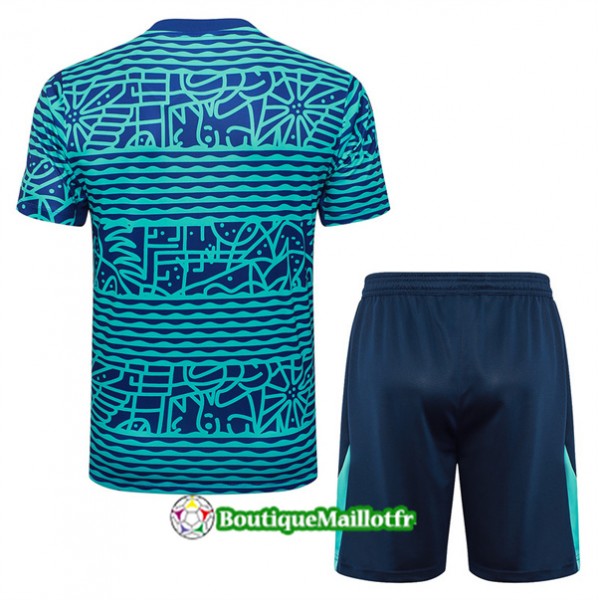 Maillot Kit Entraînement Bresil 2024 2025 Bleu