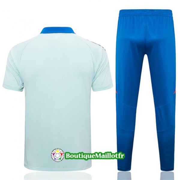 Maillot Kit Entraînement Espagne Polo Training 2024 2025 Bleu