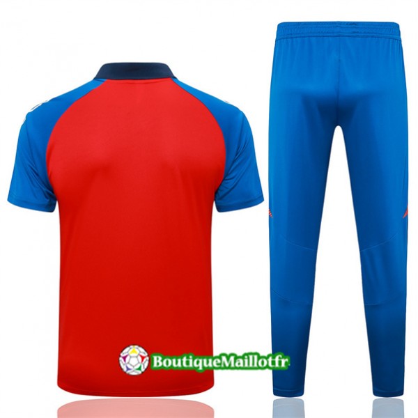 Maillot Kit Entraînement Espagne Polo Training 2024 2025 Rouge