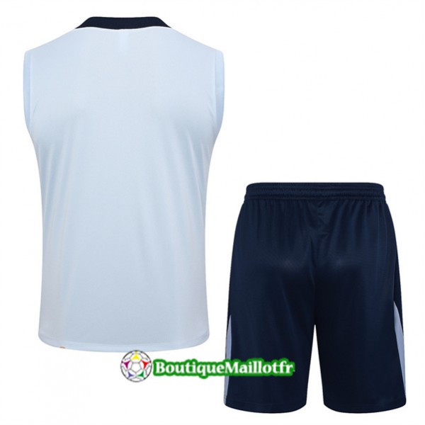 Maillot Kit Entraînement France Debardeur 2024 2025 Bleu