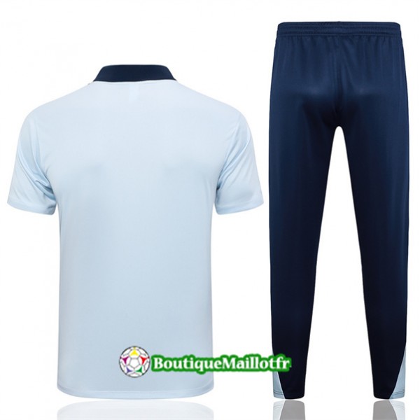 Maillot Kit Entraînement France Polo Training 2024 2025 Bleu