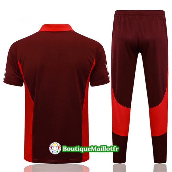 Maillot Kit Entraînement Internacional Polo Training 2024 2025 Rouge