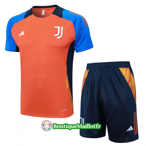 Maillot Kit Entraînement Juventus 2024 2025 Orange