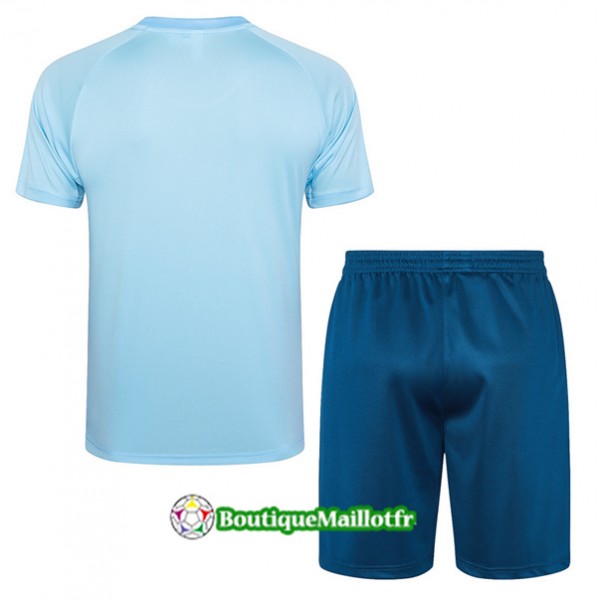 Maillot Kit Entraînement Manchester City 2024 2025 Bleu