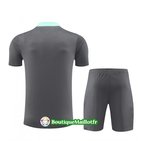 Maillot Kit Entraînement Paris Saint Germain Enfant 2024 2025 Gris