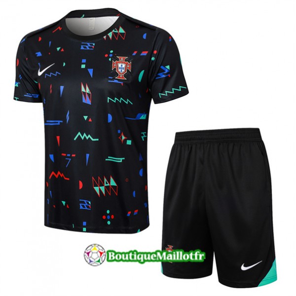 Maillot Kit Entraînement Portugal 2024 2025 Noir