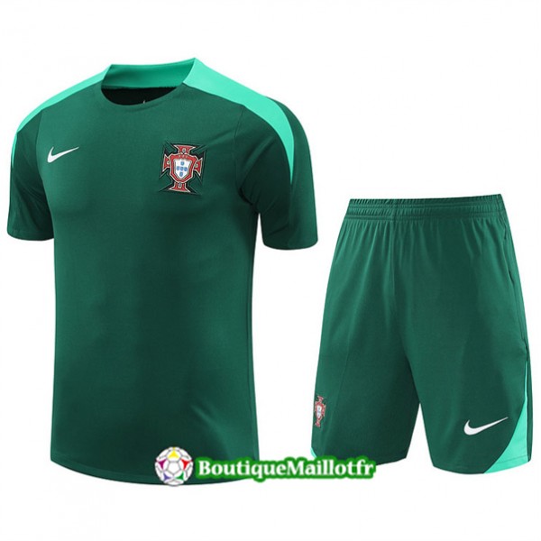 Maillot Kit Entraînement Portugal 2024 2025 Vert