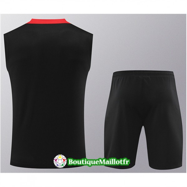 Maillot Kit Entraînement Portugal Debardeur 2024 2025 Noir