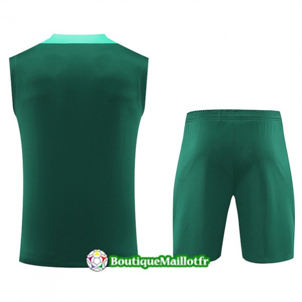 Maillot Kit Entraînement Portugal Debardeur 2024 2025 Vert