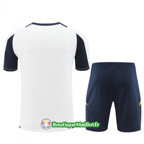 Maillot Kit Entraînement Real Madrid 2024 2025 Blanc