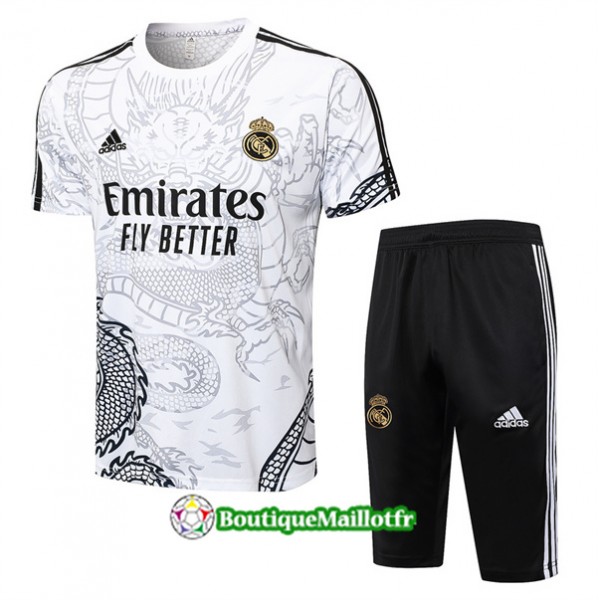 Maillot Kit Entraînement Real Madrid 2024 2025 Bl...