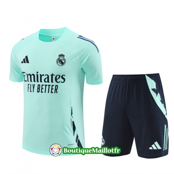 Maillot Kit Entraînement Real Madrid 2024 2025 Bl...