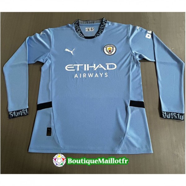 Maillot Manchester City 2024 2025 Domicile Manche ...