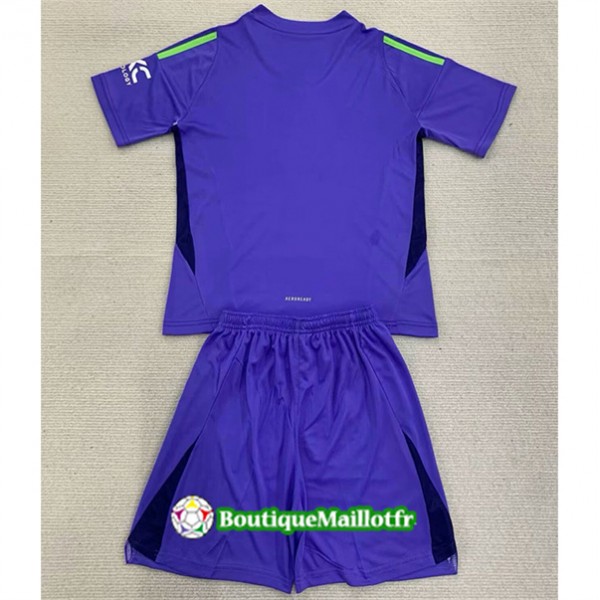 Maillot Manchester United Enfant 2024 2025 Gardien De But Violet