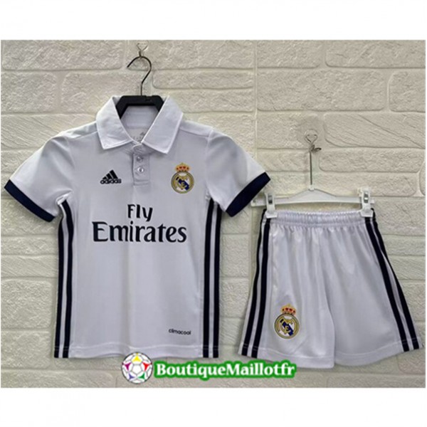 Maillot Real Madrid Enfant Retro 1996 17 Domicile