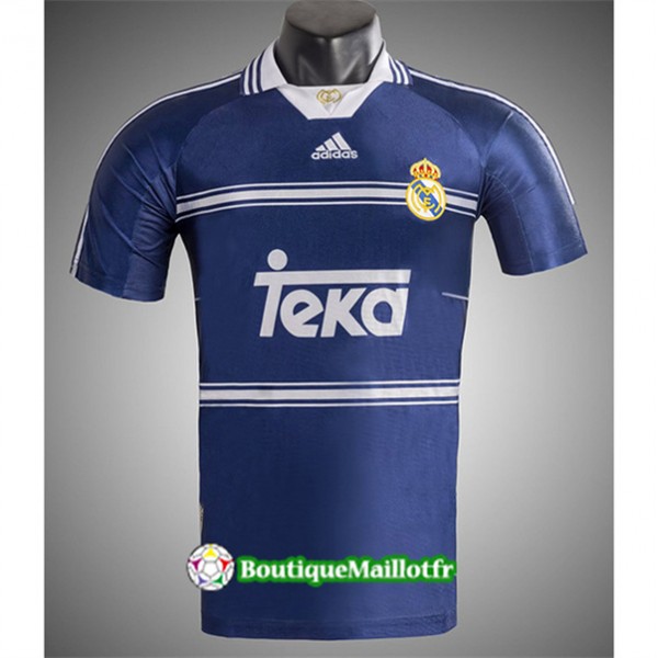 Maillot Real Madrid Retro 1998 99 Exterieur