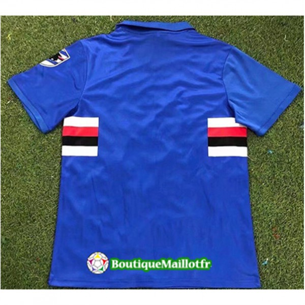 Maillot Sampdoria Retro 1991 92 Domicile