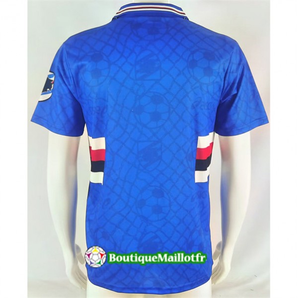 Maillot Sampdoria Retro 1994 95 Domicile