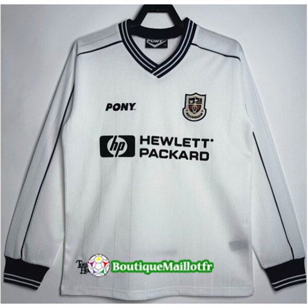 Maillot Tottenham Hotspur Retro 1997 Domicile Manc...